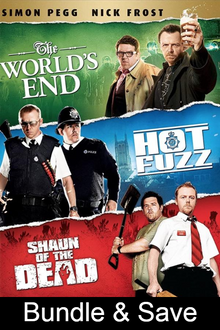  Shaun Of The Dead / Hot Fuzz / The World's End - HD (MA/VUDU)