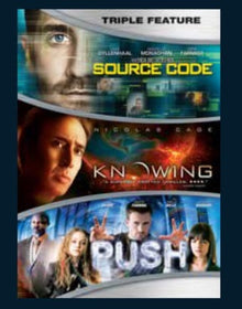  Source Code/Knowing/Push - HD (Vudu)